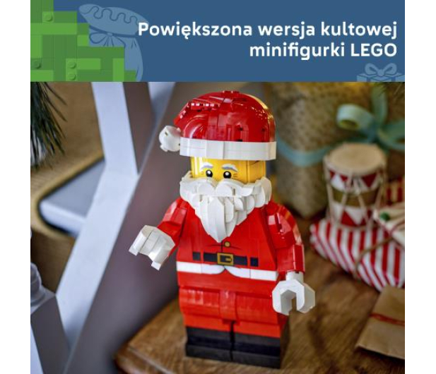 LEGO 40820 Powiększona minifigurka Świętego Mikołaja - 1577948 - zdjęcie 11